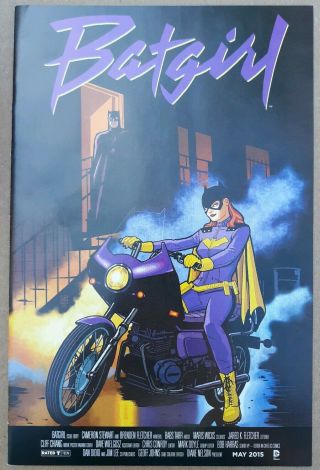 Batgirl 40 52 Prince Purple Rain Movie Poster Variant - Dc 2015