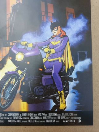 Batgirl 40 52 Prince Purple Rain Movie Poster Variant - DC 2015 5