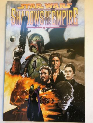 Star Wars Shadows Of The Empire Tpb Comic Book,  Dark Horse,  1997,  Collects 1 - 6