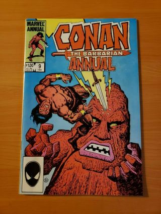 Conan The Barbarian Annual 9 Direct Market Edition Near Nm 1984 Marvel