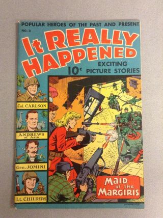 It Really Happened 3,  Vg (4.  0),  1944 Wm.  H Wise,  Schomburg Axis Cover,