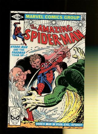 Spider - Man 217 Fn/vf 7.  0 1 Book 1st Mud - Thing O 