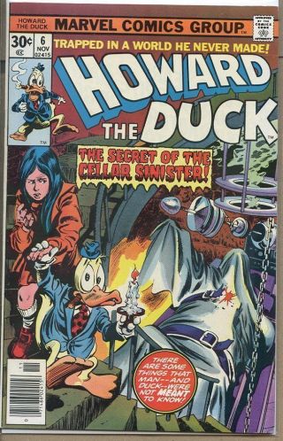 Howard The Duck 1976 Series 6 Near Comic Book