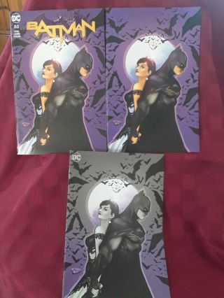 Batman 50 Ant Lucia Variant Comic Wedding Limited Edition Set Of 3 Buy Me Toys