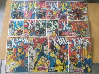 X - Men 1 (all 5 Variant Covers),  2,  3,  4 & 5 - 12 Jim Lee 1st Omega Red (16 Books)