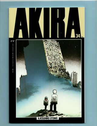 Marvel / Epic Comics Manga Akira | Issue 34 | 1988 Series High Res Scans Wow