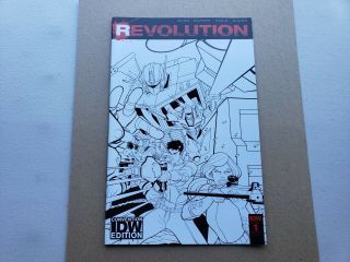 Idw Revolution 1 Convention Exclusive