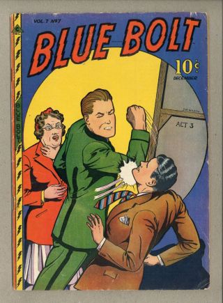 Blue Bolt Vol.  07 7 1946 Vg 4.  0