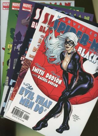 Spider - Man And The Black Cat 1,  2,  3,  4,  5,  6 (of 6) ^6 Books^ Marvel Sexy Felicia
