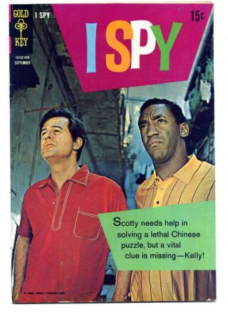 I Spy 6 Fine Vintage Silver Age Tv Show Gold Key Comics 1967 Cbx1k