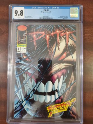Pitt 1 Cgc 9.  8 White Pages (1st Appearance Of Pitt W/ Dale Keown Cover & Art)