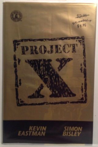 Project X 1 Kevin Eastman & Simon Bisley 1993 Kitchen Sink Comix Nm
