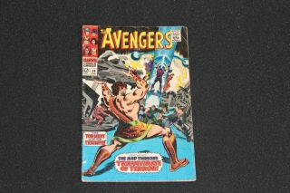 The Avengers 39 Marvel Comics 1967 Vg 4.  0 The Torment And The Triumph