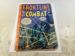 Frontline Combat 5,  1954 Ec,  Kurtzman Cover,  Fr -