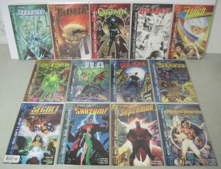 Complete Set Of Just Imagine Stan Lee 1 One - Shots Dc Comics (13 Issues)