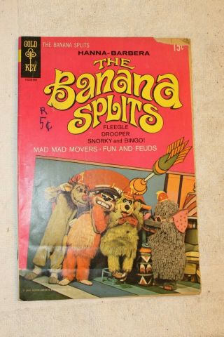 First Issue 1969 Comic Book The Banana Splits 1 Fleegle Drooper Snorky Bingo