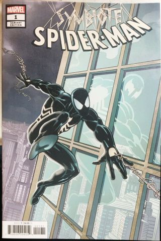 Symbiote Spider - Man 1 2019 Marvel Comics 1:50 Alex Saviuk Variant Cover Nm B