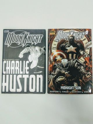 Moon Knight Huston Finch Hardcover Vol 1 & 2