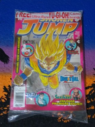 First Shonen Jump: Vol 1 With Blue Eyes White Dragon Jmp - 001 Vf/nm Yugioh