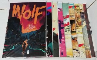 Wolf 1 - 9 1 2 3 4 5 6 7 8 9 Complete Series Set Image Comics 2015 Nm