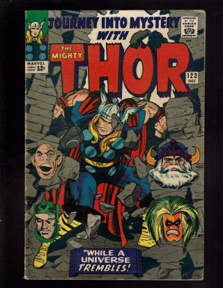 Journey Into Mystery 123 Thor 135 F - 5.  5 Odin Warriors 3 Crusher Creel Kirby Lee