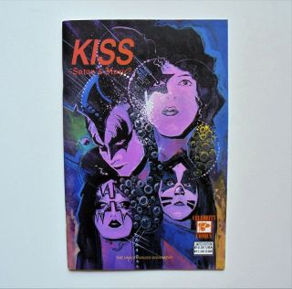 Kiss Satans Music 1 Celebrity Comics Unauthorized Biography With Cards 1992