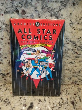 Dc Archive Editions All Star Comics Hc (dc) 8 - 1st 2002 Vf