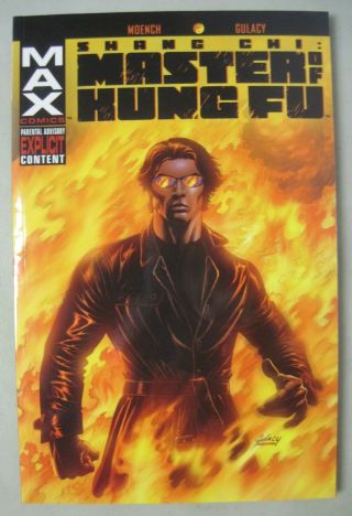 Shang Chi: Master Of Kung Fu Tpb Marvel Max 2003 Doug Moench & Paul Gulacy