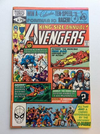 Avengers Annual 10 1981 First Rogue Marvel Bronze Age Comics S/h