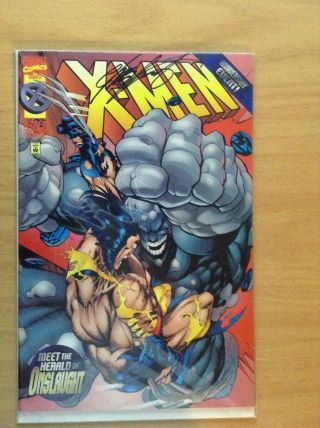X - Men 50 (1st Series) Onslaught (near Signed Chris Claremont) With