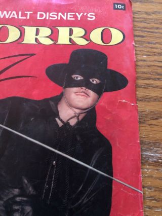 Dell Walt Disney Zorro Comic Book No.  920 2