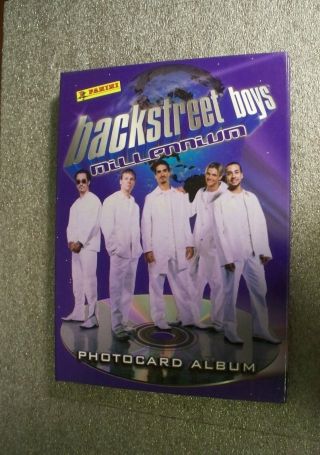 Backstreet Boys Millennium Photocard Album With Pages & Checklist