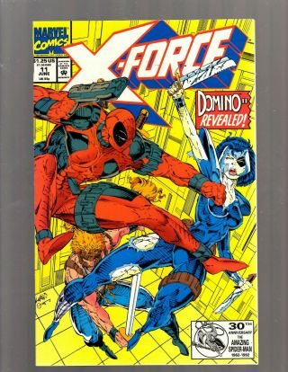 X - Force 11 Nm Marvel Comic Book Domino Deadpool Cable X - Men Mutants Storm Rp5