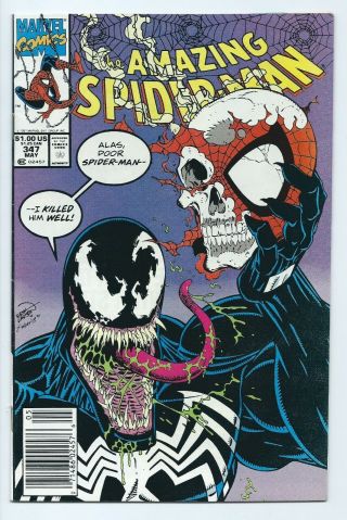 The Spider - Man 347 Marvel (1991) Comic Book