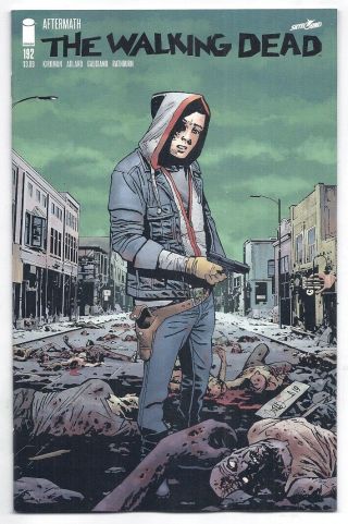 Image Comics The Walking Dead 192 First Printing Death Of Rick Grimes Kirkman