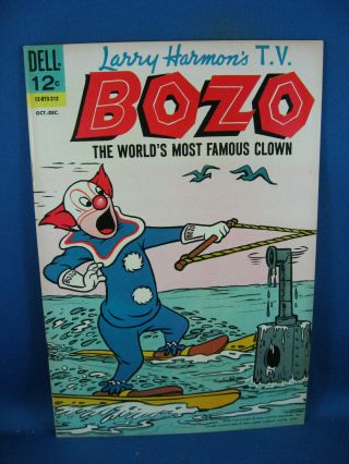 Bozo The Clown 4 Vf Dell Last Issue 1963
