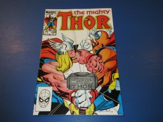 The Mighty Thor 338 2nd Beta Ray Bill Vf - Beauty