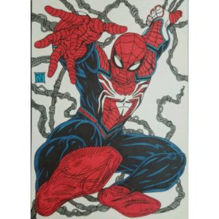 Spiderman Comic Art By Marcus Jose Peter Parker Upgraded Suit