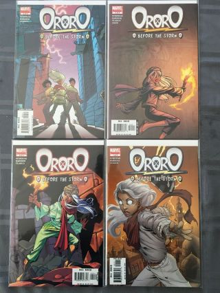 Ororo: Before The Storm 1 - 4 Complete From 2005,  Story Of Storm Before The X - Men