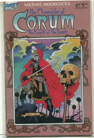 The Chronicles Of Corum - The Knight Of The Swords Set 1 - 8 Nm First Comics Cbx1l