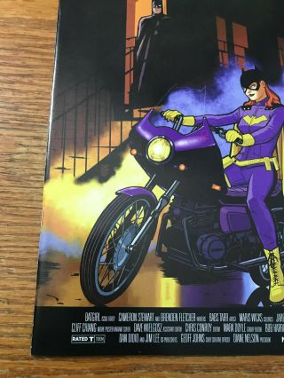Batgirl 40 Purple Rain Movie Poster Variant DC Comics 2015 NM The 52 3