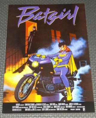 Batgirl 40 (2015) Purple Rain Movie Poster Variant 52 1st Print Dc Comics