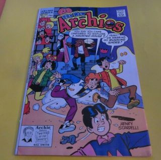 The Archies 10 Halloween Archie Series Canada Usa 1988