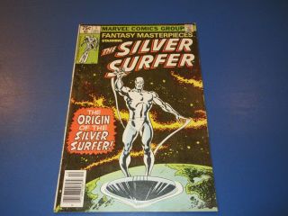 Silver Surfer 1 Reprinted In Fantasy Masterpieces 1 Bronze Age Fine