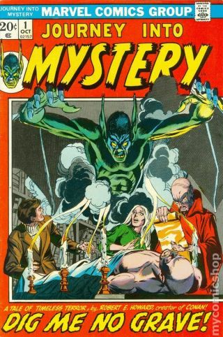 Journey Into Mystery (2nd Series) 1 1972 Vg,  4.  5 Stock Image Low Grade