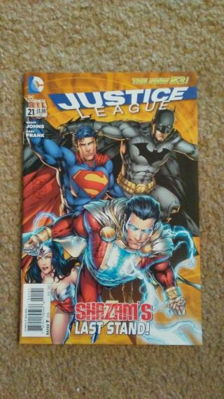 Dc 52 Justice League 21 Davis Variant Cover