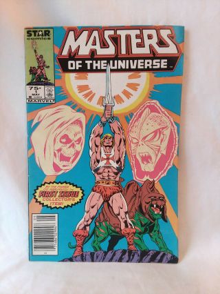 Star Comics 1986,  Masters Of The Universe 1,  Fn/vf,  He - Man