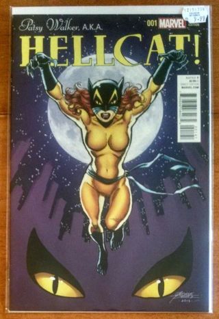 Patsy Walker,  A.  K.  A.  Hellcat 1 (marvel 2016) George Perez Variant Edition