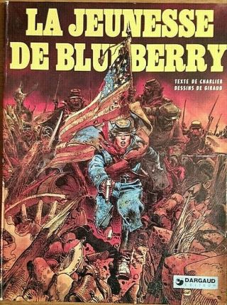 La Jeunesse De Blueberry By Moebius/graphic Novel In French/jean Giraud/1975/hc
