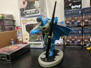 Batman Pen Holder Statue Figure Warner Bros Studio